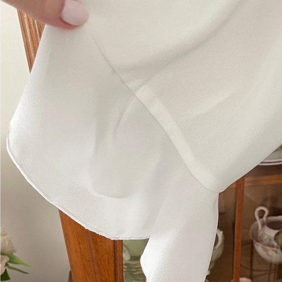 Off white ruffled shirt - Picture 4 of 4